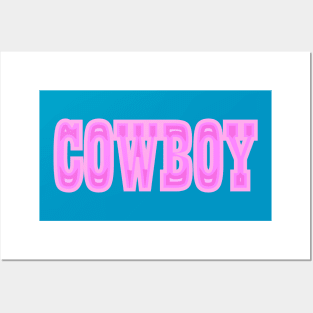 Cowboy Posters and Art